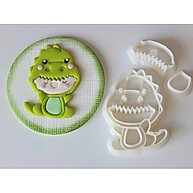 Cortador Dino Baby 5cm: Diversão e Segurança! - imagem 1