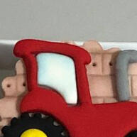 Cortador Trator Fazendinha: Crie Doces e Biscuits com Estilo! - imagem 1