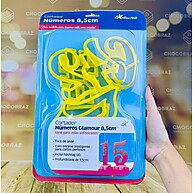 Cortadores de Números Glamour: Kit Completo 14 Peças - imagem 1