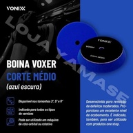 Kit Boina Polimento Automotivo Vonixx Voxer 3" - Corte, Refino e Lustro Completo - imagem 3