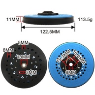 Kit Boina Corte Pesado 5 Polegada Leadmax Suporte Ventilado Para Politriz Orbital 5 Polegada Rosca 8mm Karbox - imagem 3