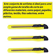 Jogo de Estiletes 3 Peças 9mm Hammer: Precisão e Segurança em Cada Corte - imagem 2