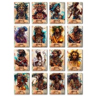 KIT 16 Quadros Decorativos Orixás - Arte Afro-Brasileira com Corte Laser - imagem 1