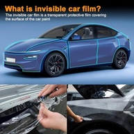 Película Protetora Tesla Model Y 2025 - TPU 8,5 Mil Transparente com Corte Especial - imagem 5