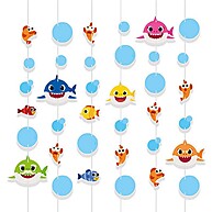 Cortina Baby Shark: Decore a Festa do Seu Filho! - imagem 1