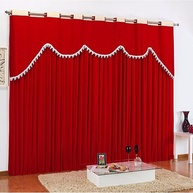 Cortina Maya Vermelha: Elegância e Conforto - imagem 1