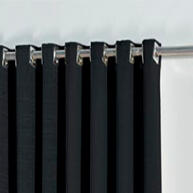 Cortina Rafaella 3x2,50 Preta: Elegância e Qualidade - imagem 1