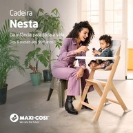 Cadeira de Refeição Maxi-Cosi Nesta: Conforto e Segurança do Bebê à Criança (Natural Wood) - imagem 5