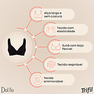 Top Sutia Trifil Daily: Conforto Sem Costura! - imagem 2