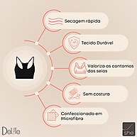 Top Fitness Nadador SHE: Conforto Sem Costura! - imagem 2