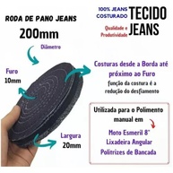 Kit Polimento Metais: Pedra Azul + Boina Jeans Costurada para Brilho Impecável - imagem 5