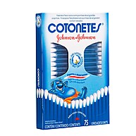 Cotonetes 75 Unidades: Limpeza Segura e Delicada - imagem 1