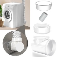 Kit Conexão Secadora 90° - Cotovelo e Conectores para Ventilação Fácil - imagem 1