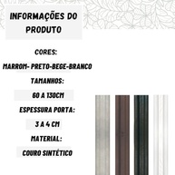 Veda Fresta Courino Impermeável para Portas (100-130cm) - Proteção Total Contra Insetos e Poeira - imagem 3