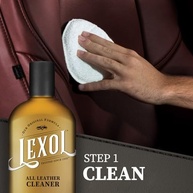 Lexol Kit Cuidados Couro: Limpador e Condicionador 500ml + 2 Esponjas - Renovação Profunda - imagem 4