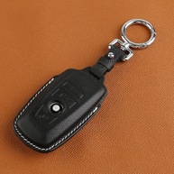 Capa para chave de couro genuíno BMW com chaveiro para BMW 1 3 4 5 6 7Series X3 X4 X5 X6 M5 M6 3GT 5GT - imagem 5