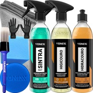 Kit Limpeza e Hidratação para Couro e Estofados - Hidracouro + Higicouro + Acessórios - imagem 1