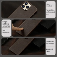 Capa iPhone Couro Retro: Luxo e Proteção - imagem 2