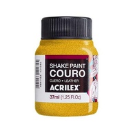 Tinta Couro 37ml Shake Paint - Acrilex [COR: OURO - 532] - imagem 1