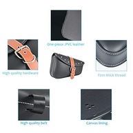 Bolsa Lateral para Moto em Couro Sintético PVC Impermeável - Ideal para Harley Sportster e Universal - imagem 5