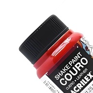 Tinta Couro 37ml Shake Paint - Acrilex [COR: VERMELHO FOGO - 507] - imagem 3