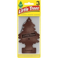 LITTLE TREES Ambientador Carro Couro - Pacote com 3 | Aroma Sofisticado para seu Veículo e Casa - imagem 3