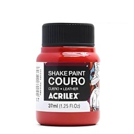 Tinta Couro 37ml Shake Paint - Acrilex [COR: VERMELHO FOGO - 507] - imagem 1