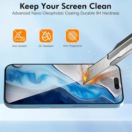 Película de Vidro iPhone 16: Proteção 99D Full Cover - imagem 3