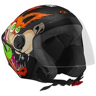 Capacete Aberto Pro Tork New Liberty 3 Coyote Fosco Preto - Segurança e Estilo para Sua Pilotagem - imagem 5