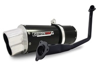 Escape Coyote RS5 Boca 8 Oval Alumínio Preto para CG 150 Titan/Fan/Start (2014/2015) e CG 160 Fan/Start (até 2017) - imagem 1