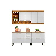 Cozinha Burguesa Premium 4 Peças Freijó/Branco - Nesher - imagem 1
