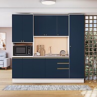 Cozinha Celeste Kappesberg 240cm: Compacta e Completa! - imagem 1