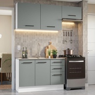 Cozinha Compacta 180cm Agata Madesa: Praticidade e Estilo - imagem 1