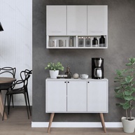 Cozinha Compacta 2 Peças: Armário + Balcão - imagem 1