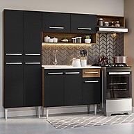 Cozinha Compacta 229cm Emilly Madesa: Preço e Qualidade! - imagem 1