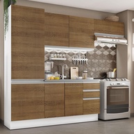 Cozinha Compacta 260cm Madesa Acordes: MDF, Elegância! - imagem 1