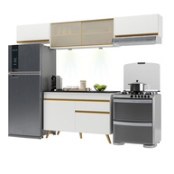 Cozinha Compacta 260cm Veneza: Leds e Design! - imagem 1