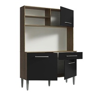Armário de Cozinha Compacta 120cm Life Madesa - Design Moderno e Funcional - imagem 5