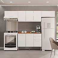 Cozinha Compacta Bella: 8 Portas e 2 Gavetas - imagem 1