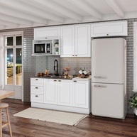 Cozinha Compacta Emily: Seu Sonho Branco! - imagem 1