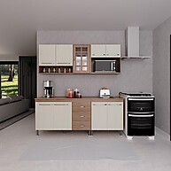 Cozinha Compacta Fidelitá Paris: Elegância em 4 Peças - imagem 1