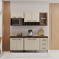 Cozinha Compacta Lisboa: 190cm de Praticidade - imagem 1