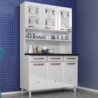 Cozinha Compacta Mirage New: 6 Portas e 3 Gavetas - imagem 1