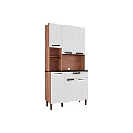 Cozinha Compacta Tannat Gold: 6 Portas + 1 Gaveta - imagem 1