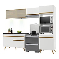 Cozinha Compacta Veneza: 4 Peças + LED! - imagem 1
