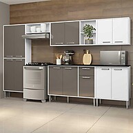 Cozinha Compacta Xangai Jazz: Organize e Decore! - imagem 1