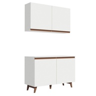 Cozinha Completa 120cm: Aéreo e Balcão Reims Madesa - imagem 1