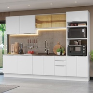 Cozinha Completa 310cm Stella: Seu Sonho Branco! - imagem 1