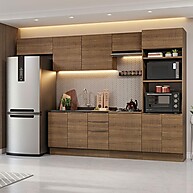 Cozinha Completa 330cm Rustic Stella - imagem 1
