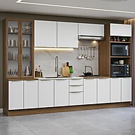 Cozinha Completa 340cm Madesa: Luxo e Rustic! - imagem 1
